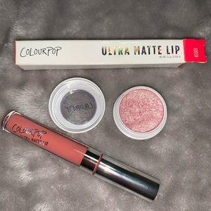 Colourpop!!! Matte lipstick and super shock shadow